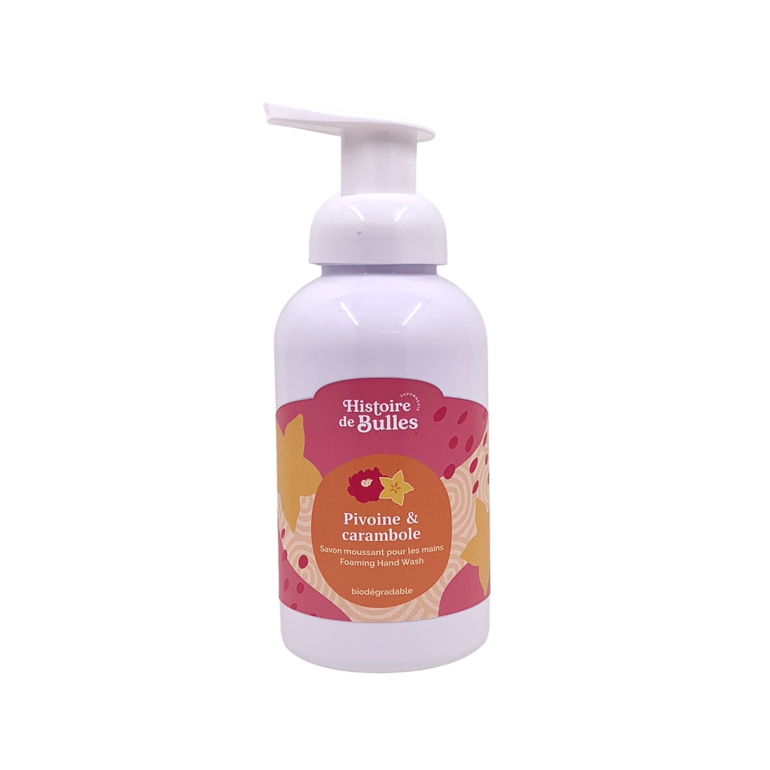 Savon moussant pour les mains - Pivoine & carambole
