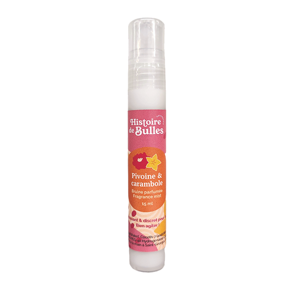 Bruine parfumée - Pivoine & carambole - 15 ml