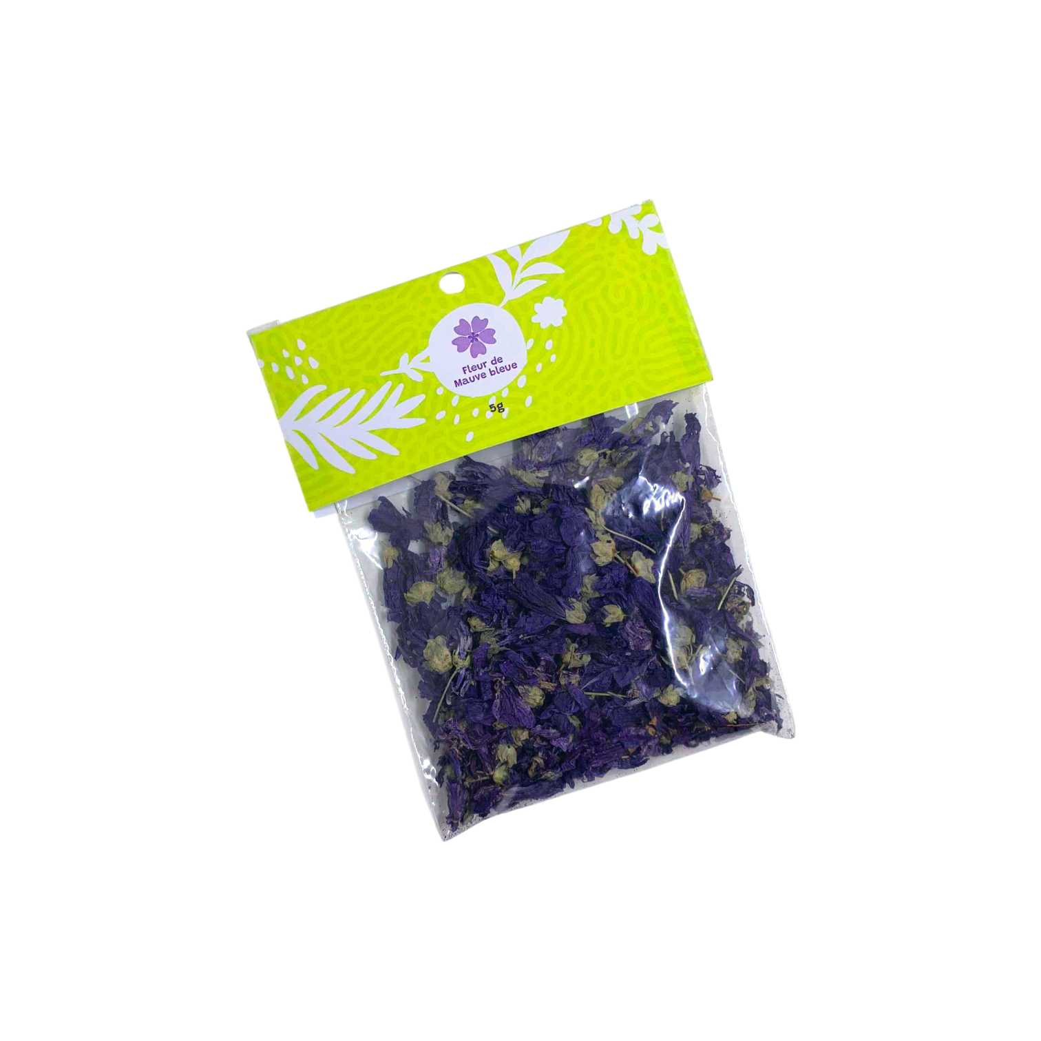 Bulles en Boîte - Fleur de Malva Bleue