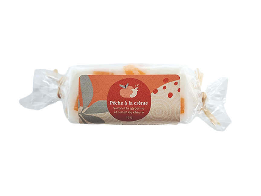 Mini savon Pêche à la crème