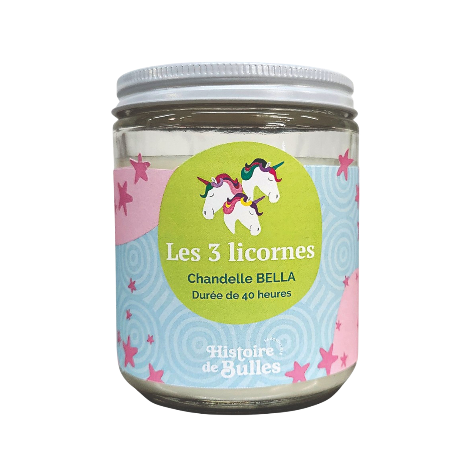 Chandelle Bella Les 3 licornes