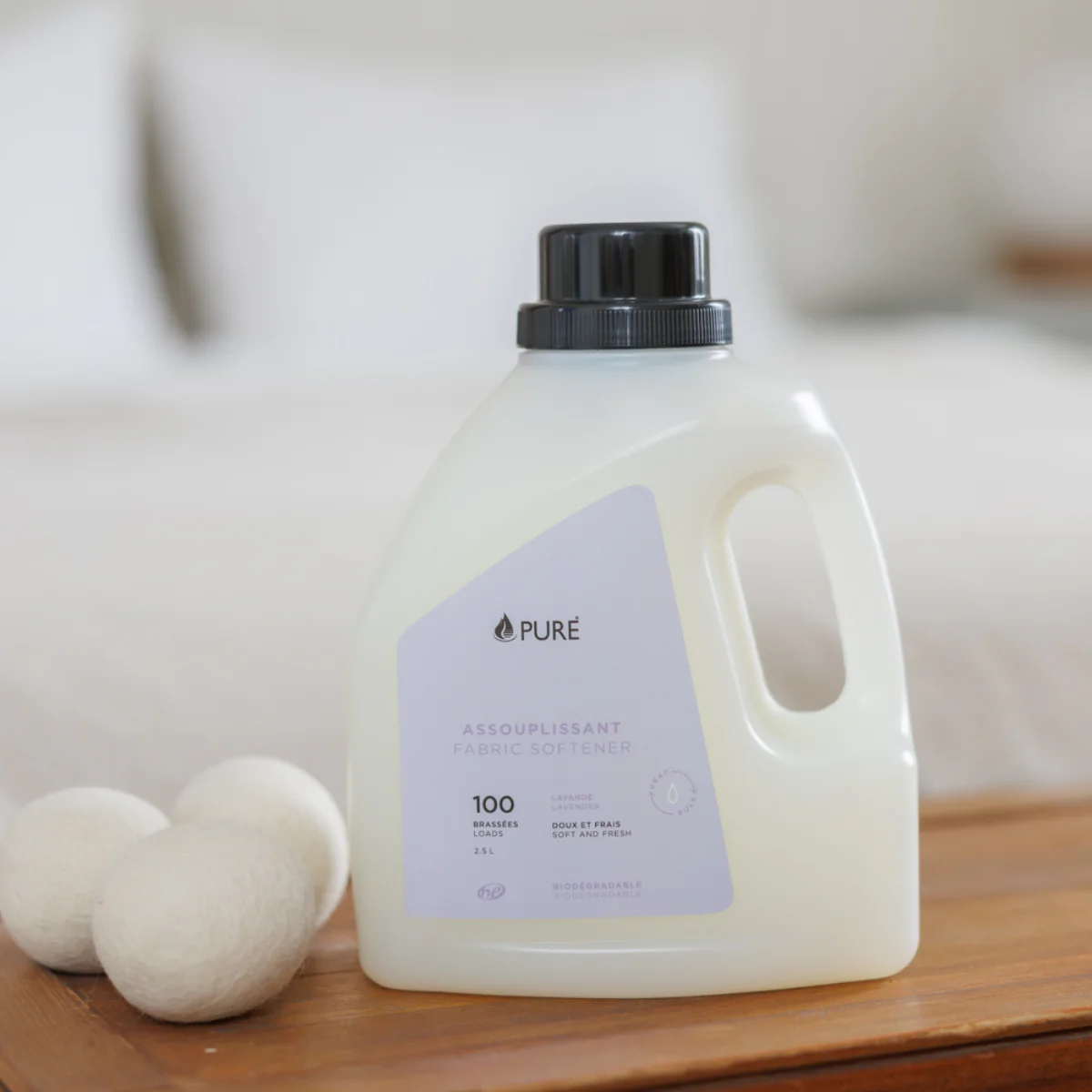 Assouplissant à tissu 2.5L - PURE