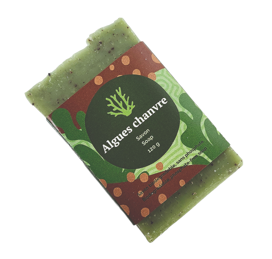 Savon Algues et chanvre