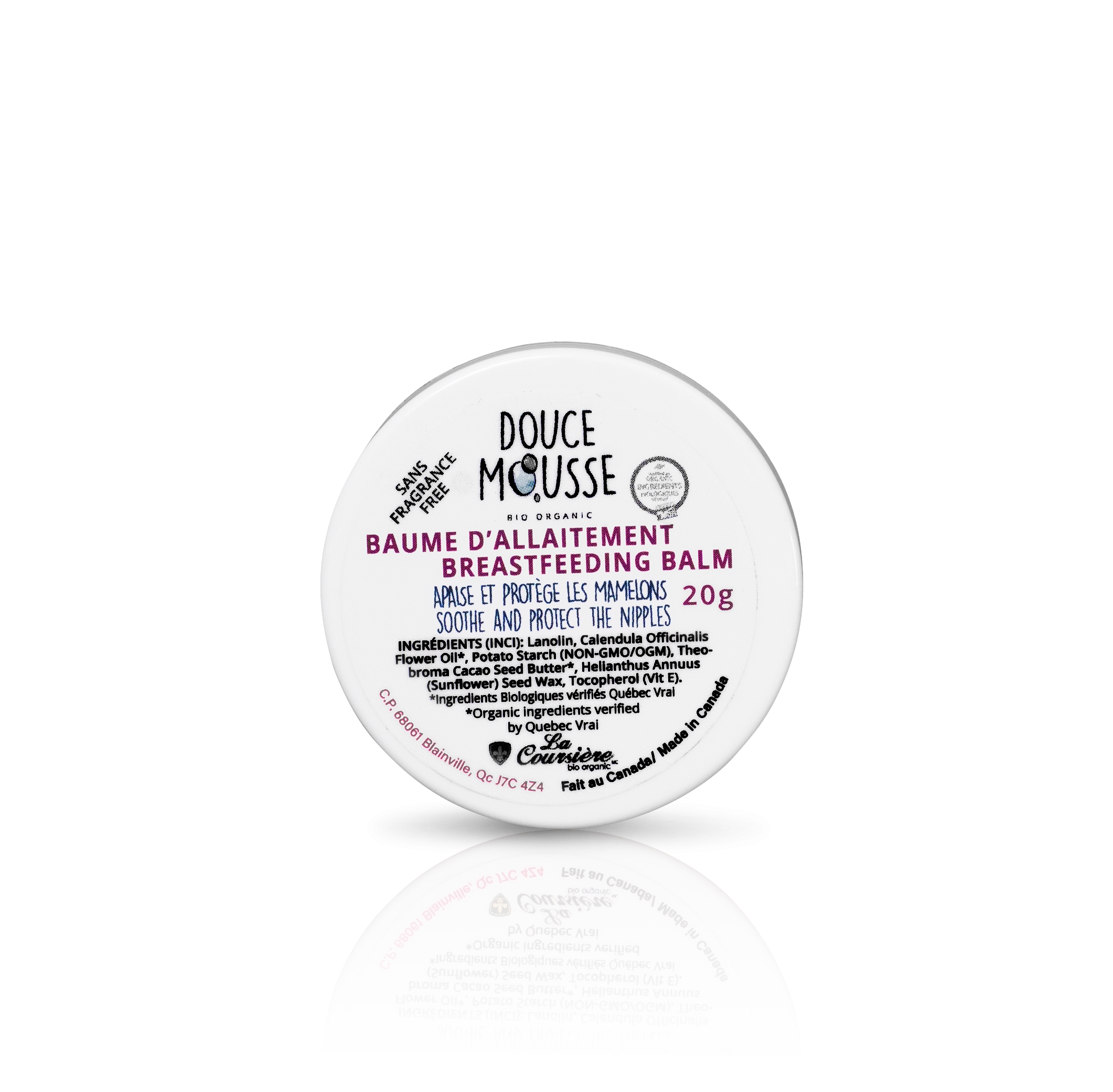 Baume d’allaitement Douce Mousse (20g)