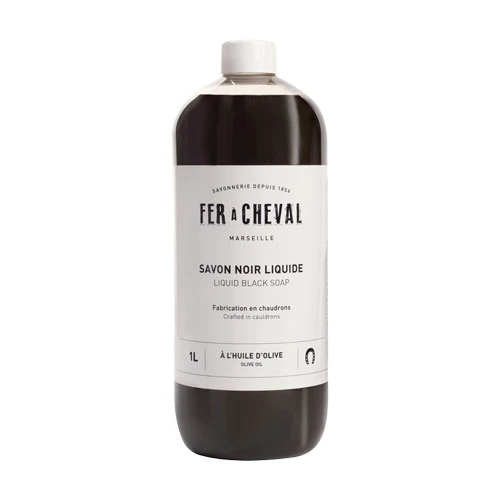 Savon Noir Liquide 1L - Fer à Cheval