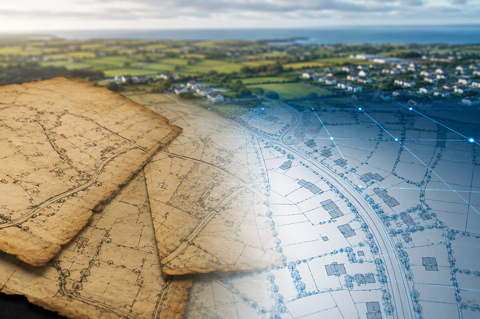 Can I Use the Maps Attached to My Deeds for First Property Registration?