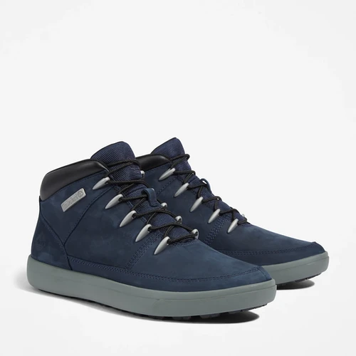 Timberland Ashwood Park Mid Hiker Boot for Men in Navy Nubuck