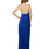 Thumbnail: Honor Gold Blue Halter Neck Maxi - LOUISE MAXI