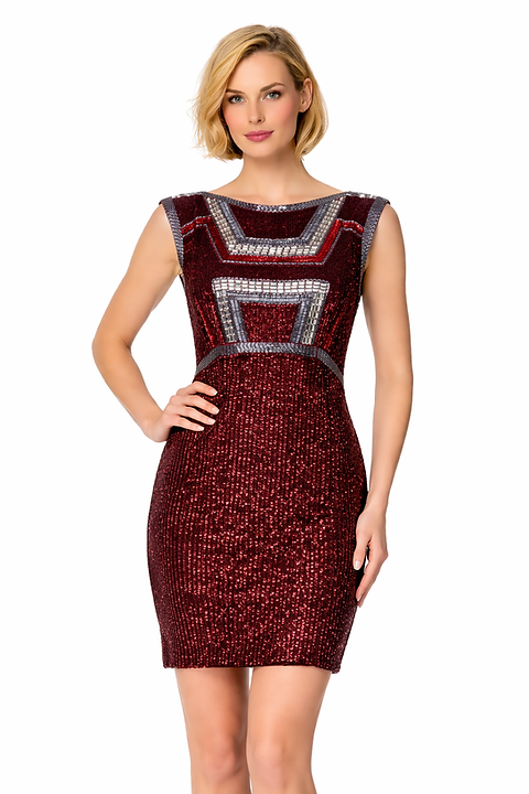 french connection bodycon dress red Red Dress 71WAS main image 1