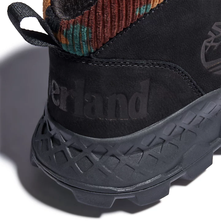 Timberland Brooklyn Hiking Trainers for Men in Black Jade Lion