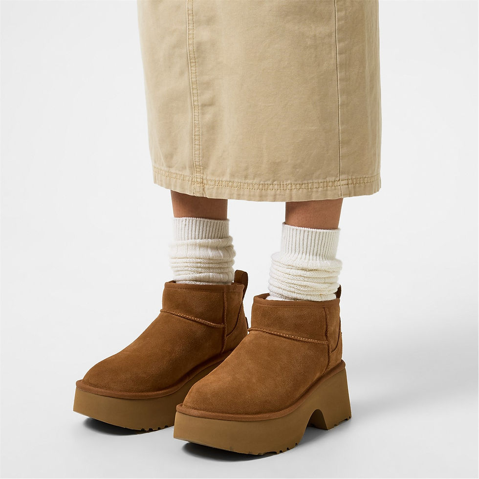 Thumbnail: Women's Classic Ultra Mini New Heights Boot in Chestnut