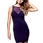 Thumbnail: Lipsy Purple Gold Studded Pencil Dress - JD01957