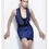 Thumbnail: French Connection Blue Black Bodycon Bandage Knit Dress - 71HE7