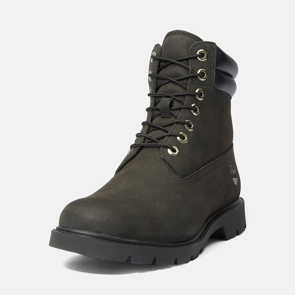 Thumbnail: Timberland 6 Inch Boot for Men in Black Nubuck