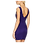 Thumbnail: Lipsy Purple Gold Studded Pencil Dress - JD01957