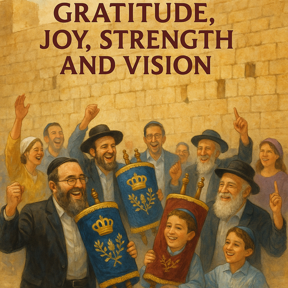 "This Is the Day G-d Has Made": A Moment of Gratitude, Joy, Strength, and Vision