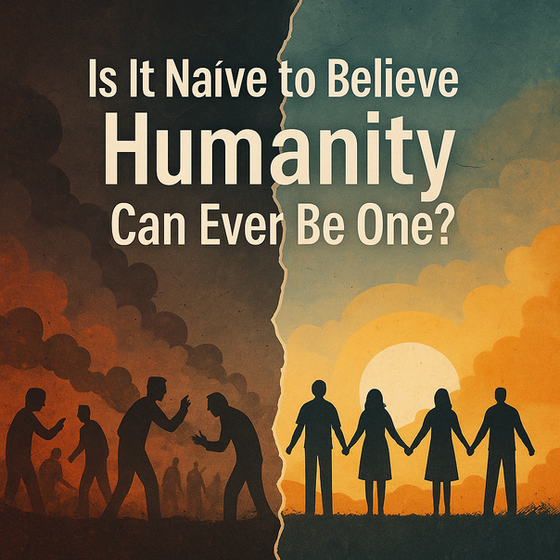 Is It Naïve to Believe Humanity Can Ever Be One?