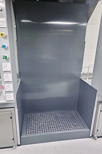 Bespoke Emergency Shower Unit with Drainage Tank