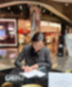 MECCA MAXIMA Father's DayCalligraphy Calligraphy Perth Brand Activation