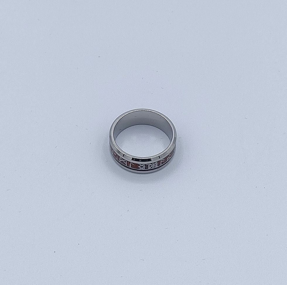 Miniature : Bague runes Viking