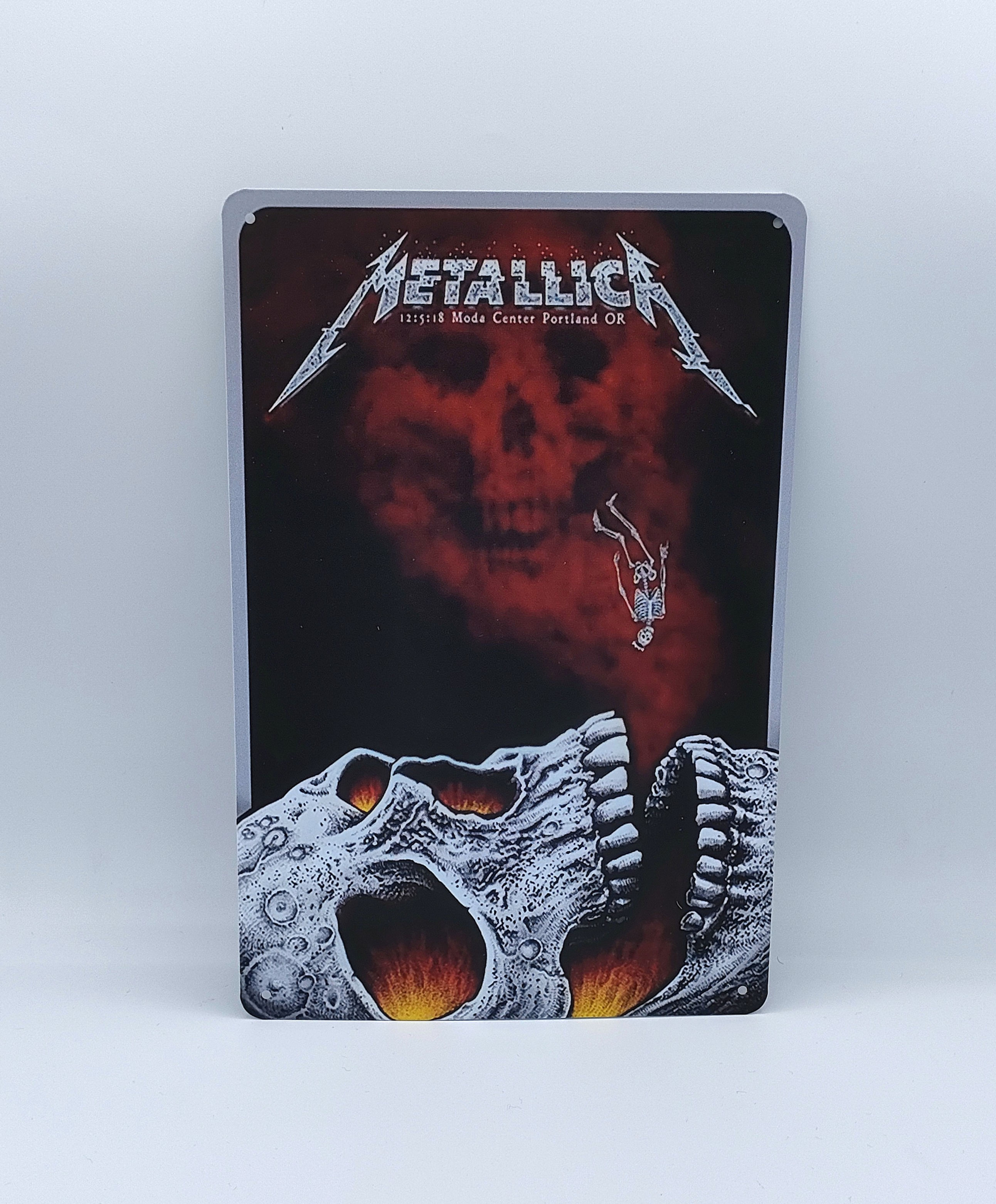 Plaque en métal Metallica