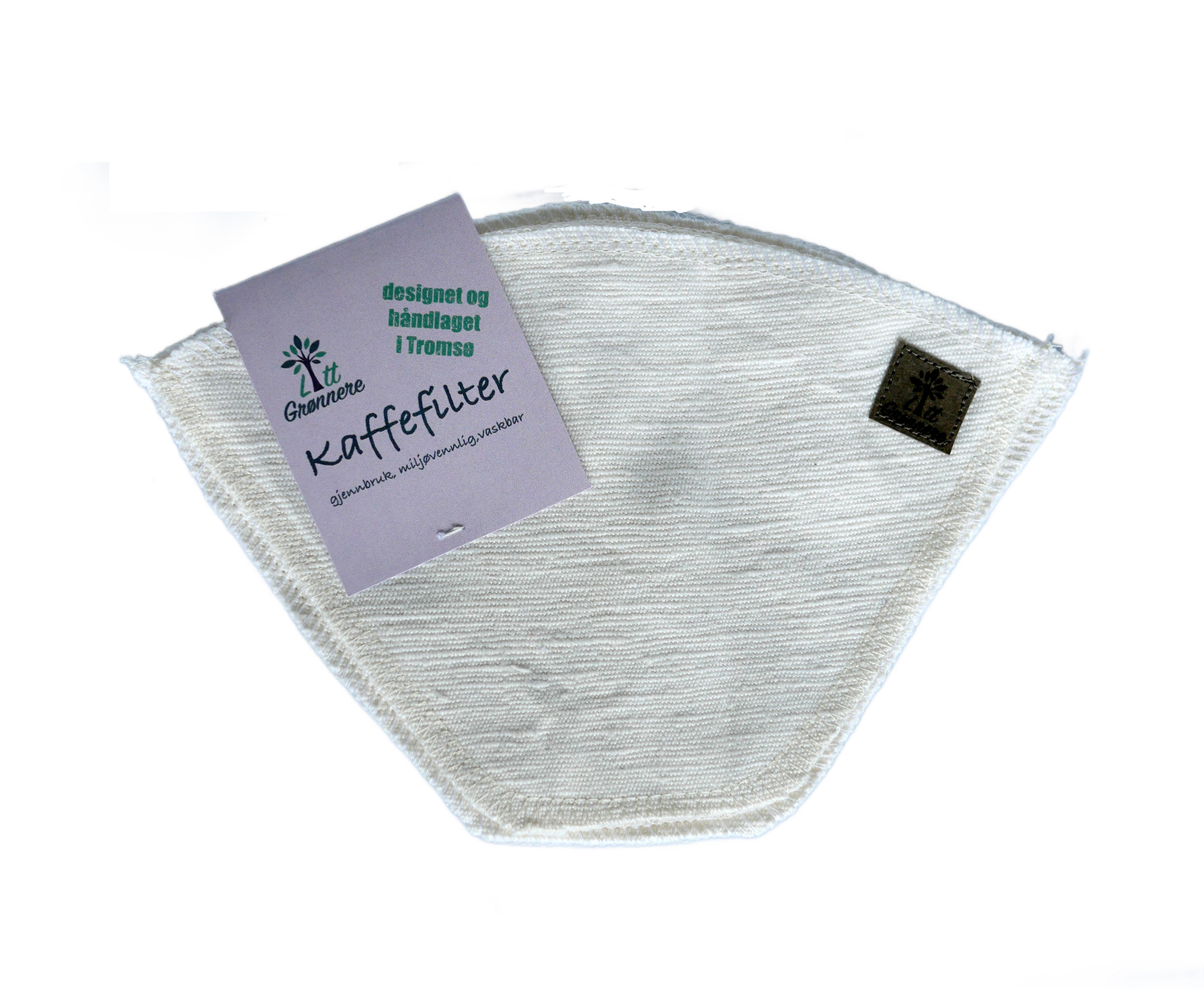 Kaffefilter i bomull, 2-pk