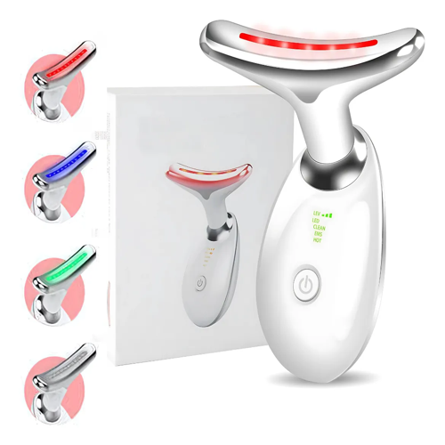 Miniatura: Massageador Facial Eletrico Pescoço Led Lift Fototerapia Ant