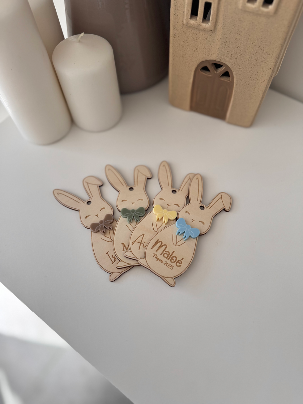 Miniature : Panier de Pâques & petit lapin