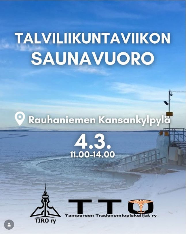 Talviliikuntaviikon Saunavuoro