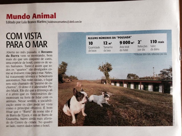 Matéria Veja Rio - Dezembro 2015