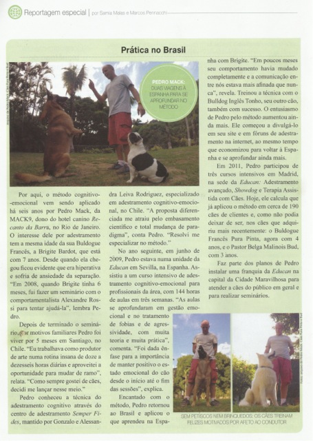 Matéria Revista Cães&Cia nº435