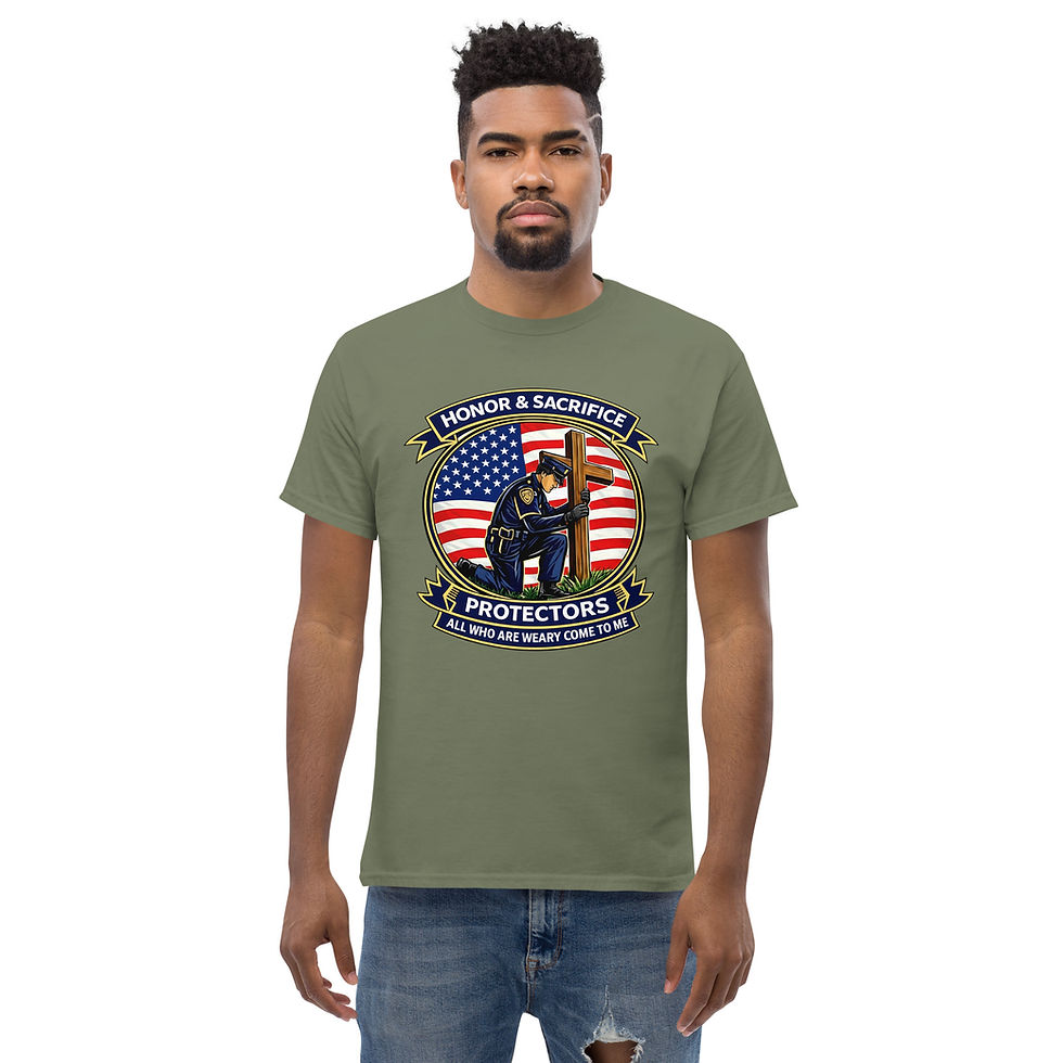Thumbnail: Even Heroes Need Backup Tee