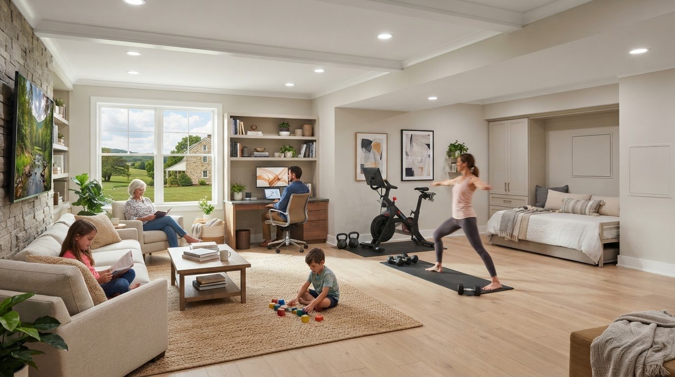 Finished Basement Ideas Pennsylvania Homeowners Can Use in 2026
