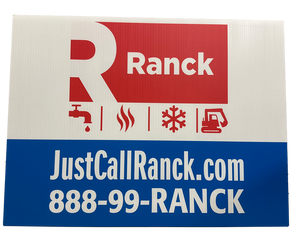 Ranck's Service Icon Yard Sign