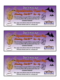 Treat Day - Invoice Flyers