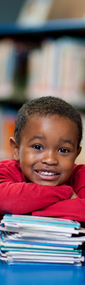 Happy Kids with Books
