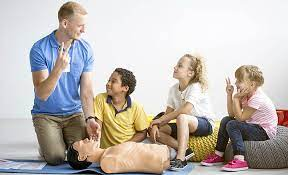 CPR & Ambulance kids event.