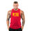Thumbnail: New Gym Tank Top Summer Brand Cotton Sleeveless Shirt Casual Fashion Fitness Str
