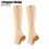 Thumbnail: 2pc Sports Compression Zipper Socks Vein Stretch Socks Women Men High Elasticity