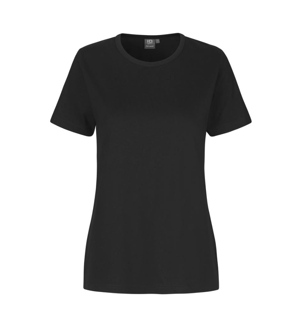 Schwarzes Damen-T-Shirt klassisch