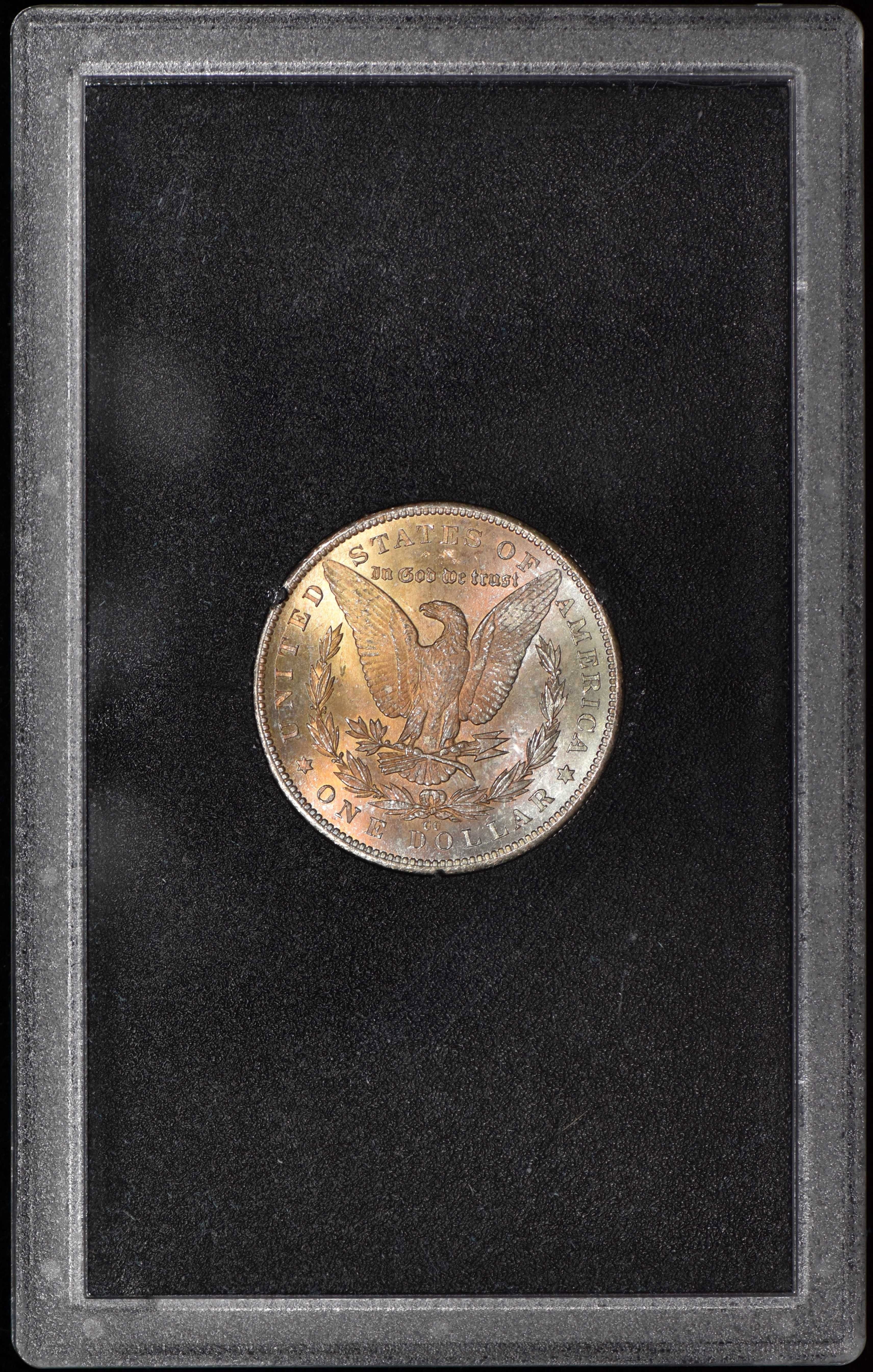 1884-CC Morgan Silver Dollar $1 GSA Hoard -Very Choice BU -Nicely Toned Reverse!