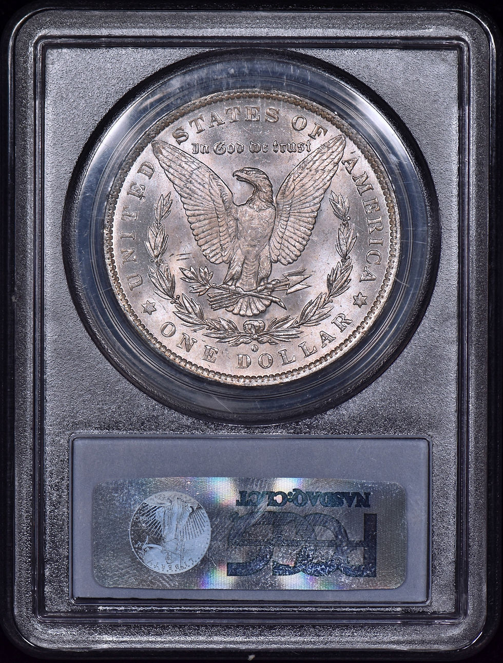 Thumbnail: 1883-O Morgan Silver Dollar $1 PCGS MS64 CAC - End Roll Toning, Great Color!