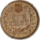 Thumbnail: 1868 Indian Head One Cent 1c Penny PCGS AU55 CAC w/ Eagle Eye