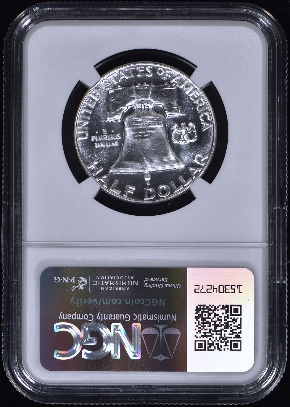 Thumbnail: 1955 Proof Franklin Half Dollar 50c NGC PF69 - 100% White & Spotless