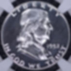 Thumbnail: 1952 Proof Franklin Half Dollar 50c NGC PF 66 (PR66) White & Spotless!