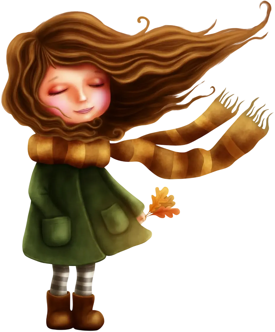 Girl in Winter Outfit