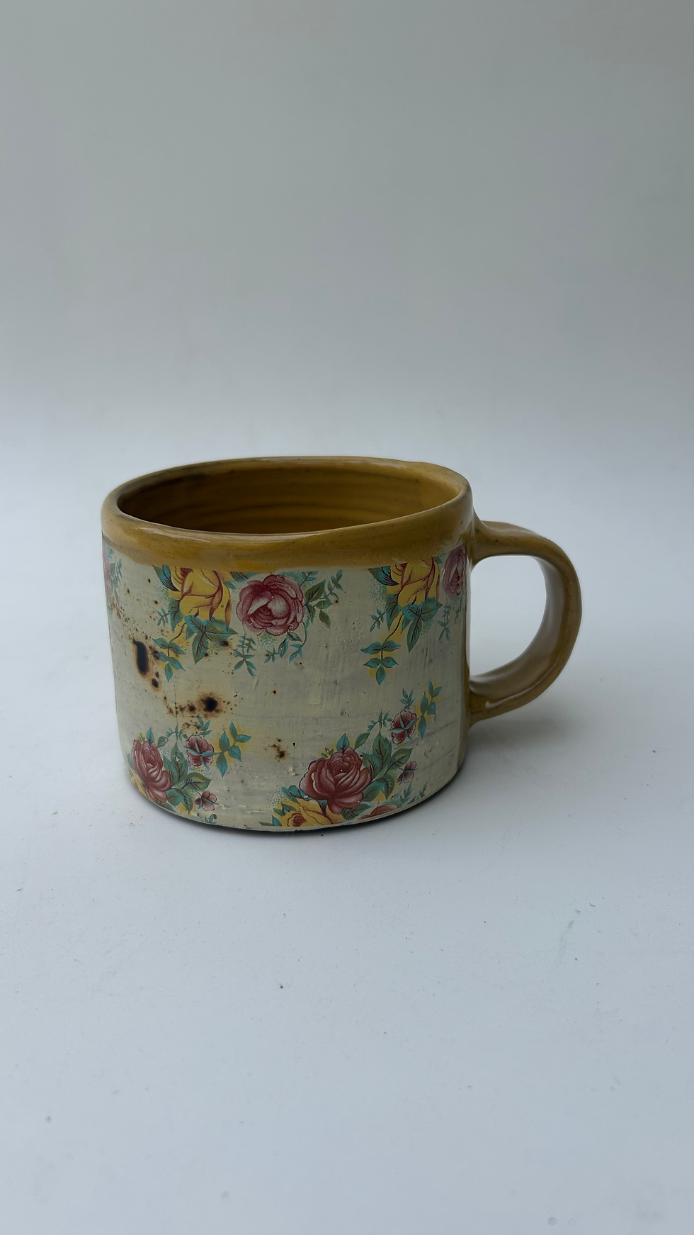 Thumbnail: Pink and Yellow Wallpaper Mug