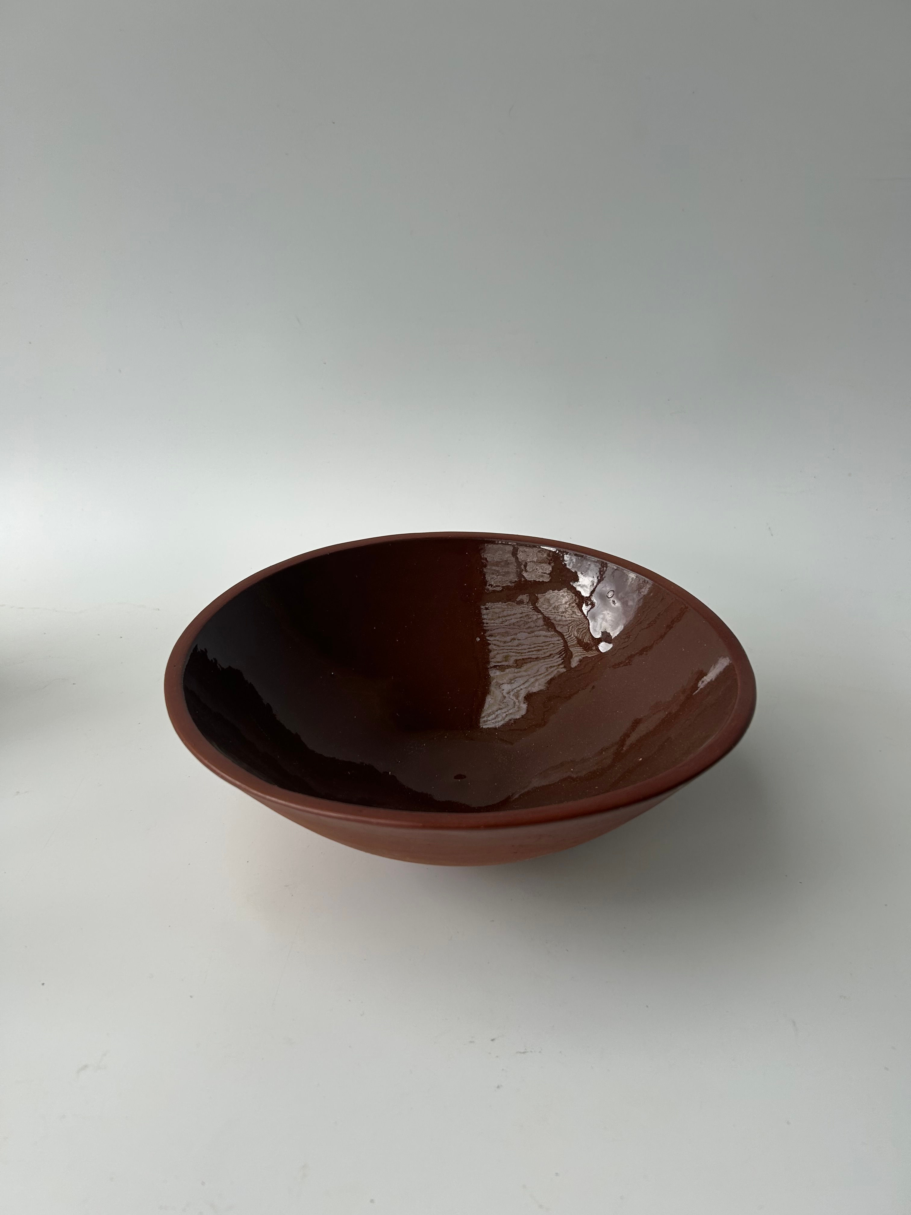 Small Serving Bowl with Gloss Glaze- Chilliwack River clay