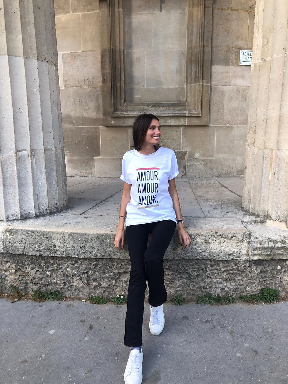 Miniature : TEE-SHIRT BLANC ADULTE & ENFANT 