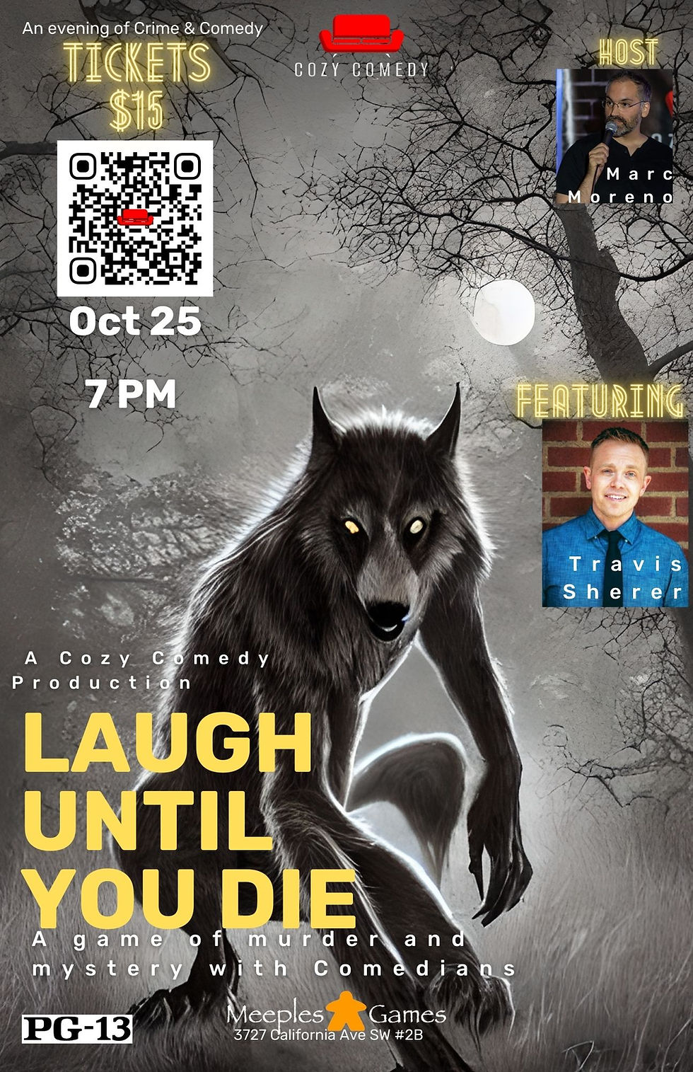 Laugh Until You Die: Halloween Werewolf!